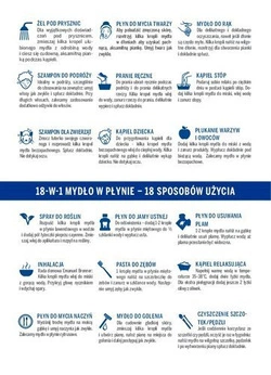 Mydło kastylijskie w płynie 18w1 Dr. Bronner's zielona herbata 240 ml