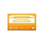 Mydło w kostce Dr. Bronner's - cytrusowo pomarańczowe 140g