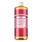 Mydło kastylijskie w płynie 18w1 Dr. Bronner's różane 945 ml.