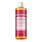 Mydło kastylijskie w płynie 18w1 Dr. Bronner's różane 240 ml.