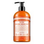 Mydło Organic Sugar Soap 4w1 Dr. Bronner's drzewo herbaciane 355 ml.