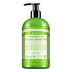 Mydło Organic Sugar Soap 4w1 Dr. Bronner's trawa cytrynowa z limonką 355 ml.