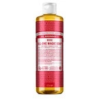 Mydło kastylijskie w płynie 18w1 Dr. Bronner's różane 475 ml.