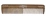Grzebień z drewna różanego BARBURYS Rosewood 03 16,8 cm